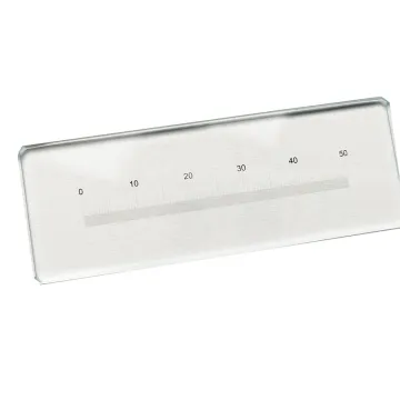 High Precision Micrometer Measuring Ruler for Microscope