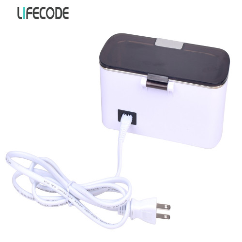 mini limpador ultrassônico de joias de uso doméstico com design portátil
