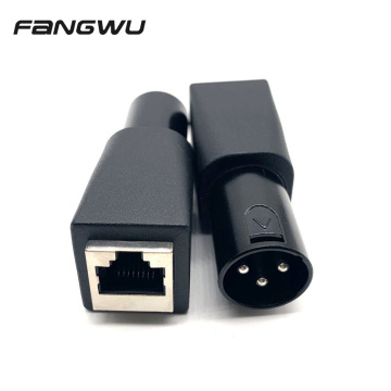 DMX to RJ45 Adapter: Convert Ethernet to XLR DMX for Professional Lighting Control