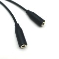 DC Spliter Splitter Cable TRS Женские разъемы