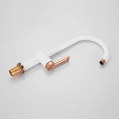 Hot Sale High Quality White Kitchen Faucets