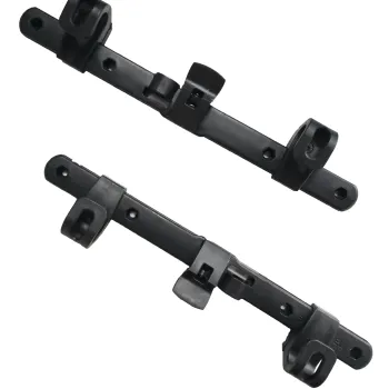 Custom Folding Wheeled Lightweight Shopping Trolley Bag - Plastic Parts