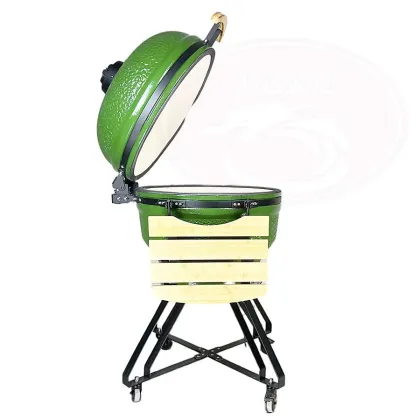 Wholesale Barbecue Big Green Ceramic Kamado Egg Grill BBQ Outdoor