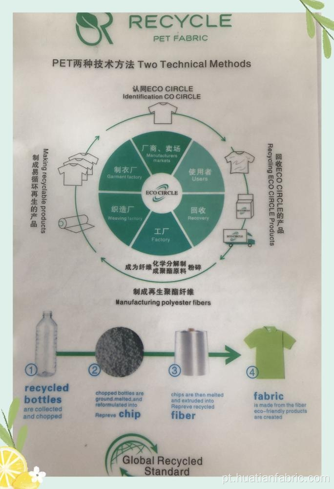 Tecido reciclado de micro camurça para sofá de têxteis em casa