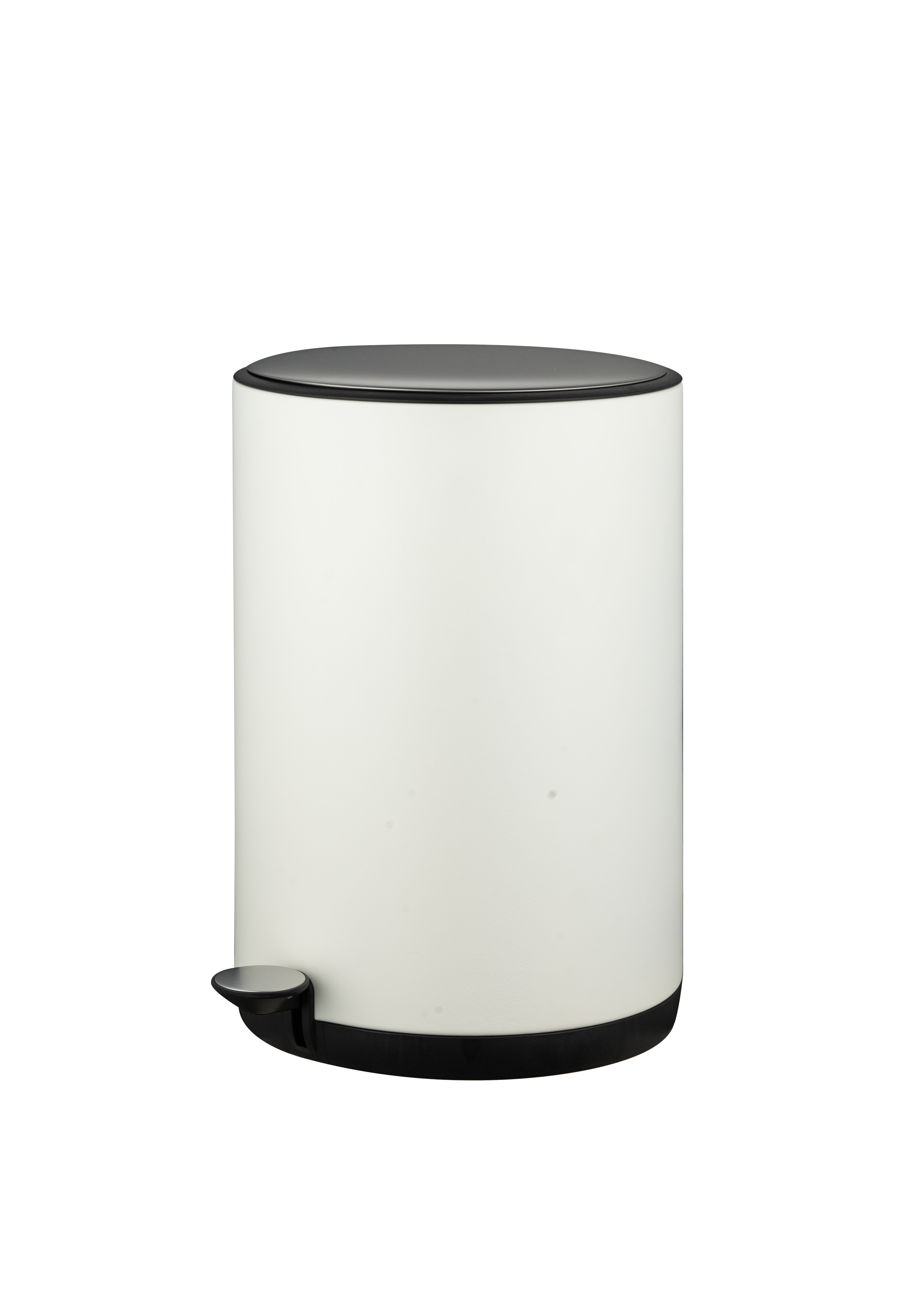 white pedal bin