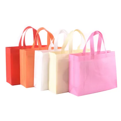 Wenzhou Hengji Cheap Reusable Grocery Bags 70gsm Non Woven Shopping Bags