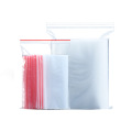 LDPE zip lock transparent PE reclosable ziplock bag