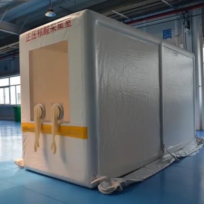 Rapid - Deploy Hygienic Inflatable Isolation Medical Tent