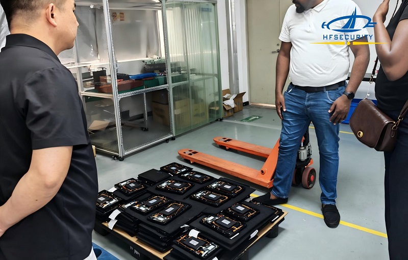 Kenyan Clients Visit HFSecurity Factory, Building a New Chapter in East African Healthcare Digitalization