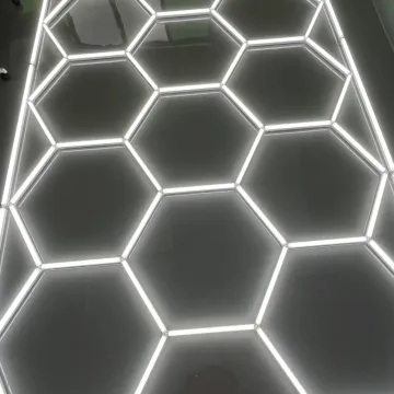 Honeycomb LED Light for Car Maintenance Garage Ceiling