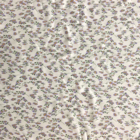 Rayon Cherry Design Print Fabric