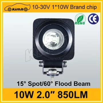 Brand led 2.0inch 10W 850LM led work light 10w