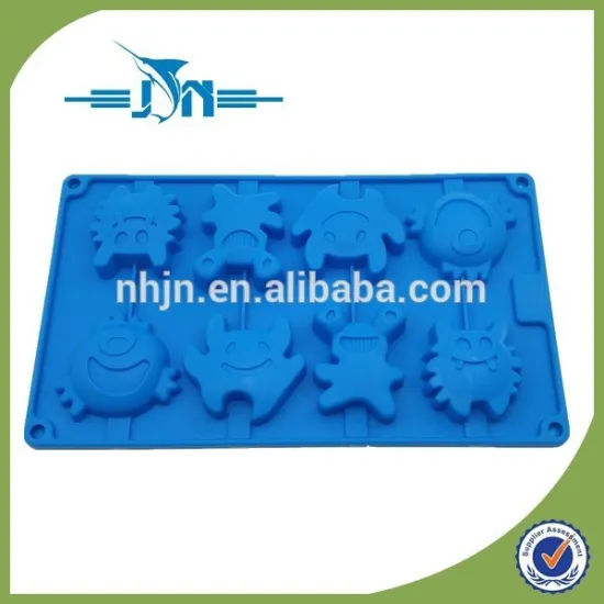 Food grade silicone 8 animal ice box, 8 holes animal silicone ice box,animal shape silicone ice cream box