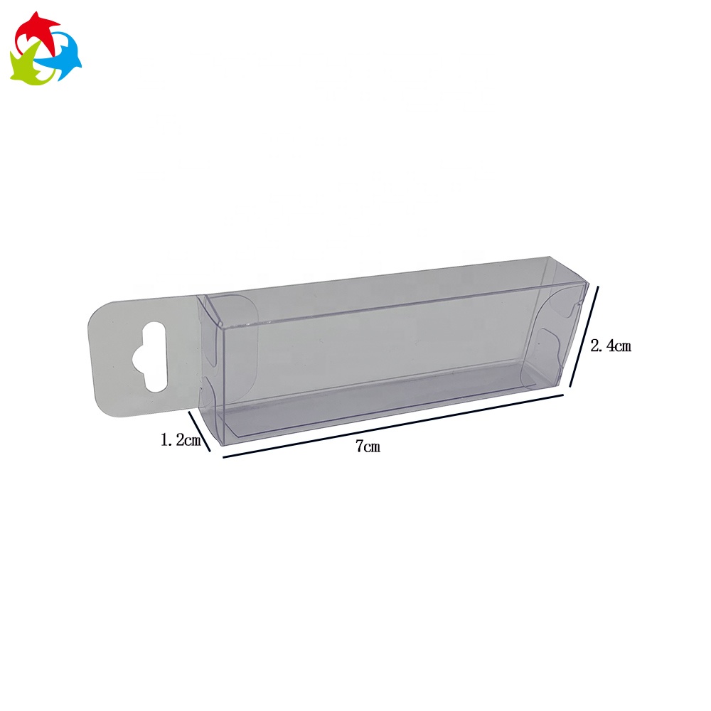 Fishing lure plastic transparent clear PVC box