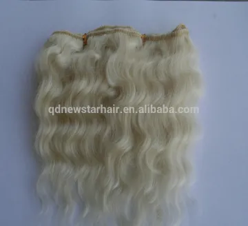 High Quality China Curly Mohair Weaving Wefts