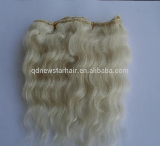 High Quality China Curly Mohair Weaving Wefts