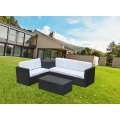Swimming pool side Poly Cane Furniture outdoor sofa