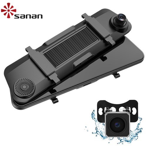 12 بوصة HDR WDR Car DVR Mirror Dash Cam