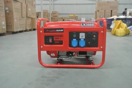 JLT POWER Single phase 2kva gasoline generator 5.5hp portable home use generator