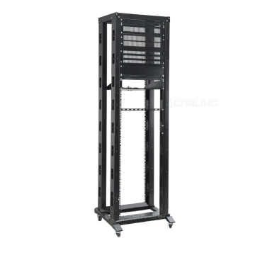 4 Cực 19inch 42U SPCC Thiết bị viễn thông Tầng Dữ liệu đứng Máy chủ mở khung mạng mở