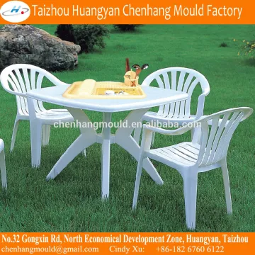 plastic garden chairs and tables moulds