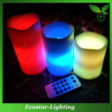 Wax LED Candles with Remote Contoller