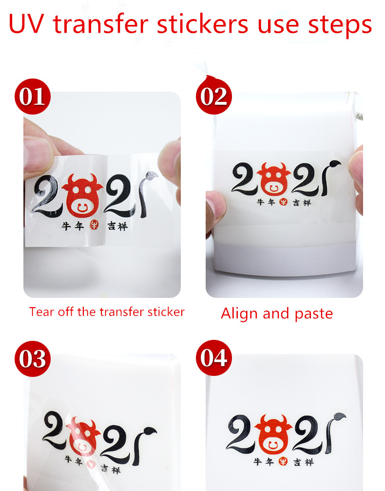 uv transfer stickers