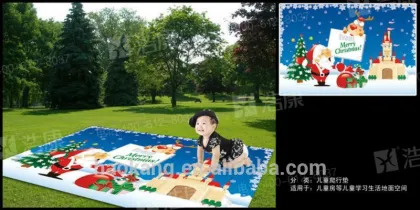 Early Childhood Education carton kids flooring mat with 8mm,3mm and 2mm