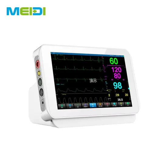 Multi-Parameter Patient Monitor ECG Machine Touch Screen