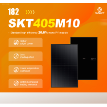 Kecekapan Tinggi Black Frame Solar Panel Mono 410w