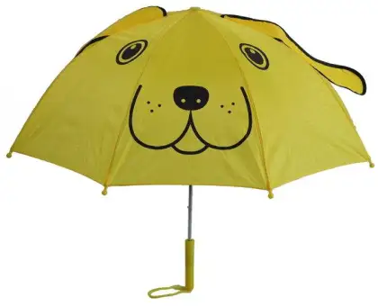 Lovely shaped sunshine kid sun yellow children umbrella