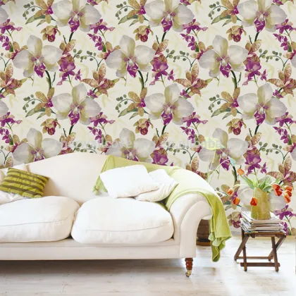 chinese painting country style wallpaper