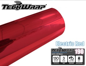 Teckwap 2015 Free Shipping New Products 3M Red Chrome Vinyl Film