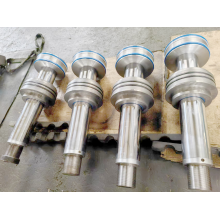 Mentallurgical hydraulic cylinder with ball joint bearing