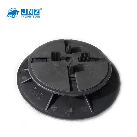 Raised Outdoor tile Floor Support Adjustable Pedestal Plastic Pedestal