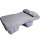 inflatable OEM item Flocking surface car air bed