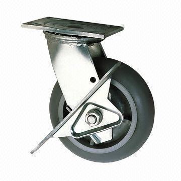 PU Trolley Caster Wheel, Available in Various Specifications