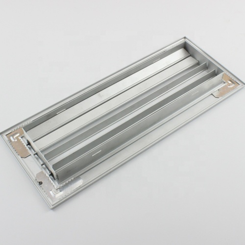 Rejilla de deflexión única de aluminio ajustable para HVAC