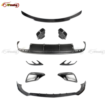Brabu Style Dry Carbon Fiber Body Kit for Benz S-Class C217 Carbon Fiber Parts