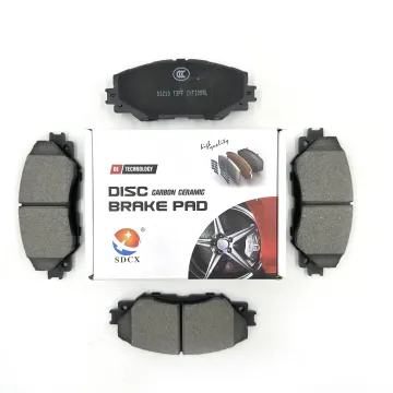 SDCX Factory Wholesale Auto Car Spare Parts - Front Wheel Brake System Ceramic Brake Pad for Toyota Corolla