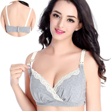 Seamless Wireless Maternity Nursing Bra - Wholesale OEM Service for Pregnant and Postpartum Women