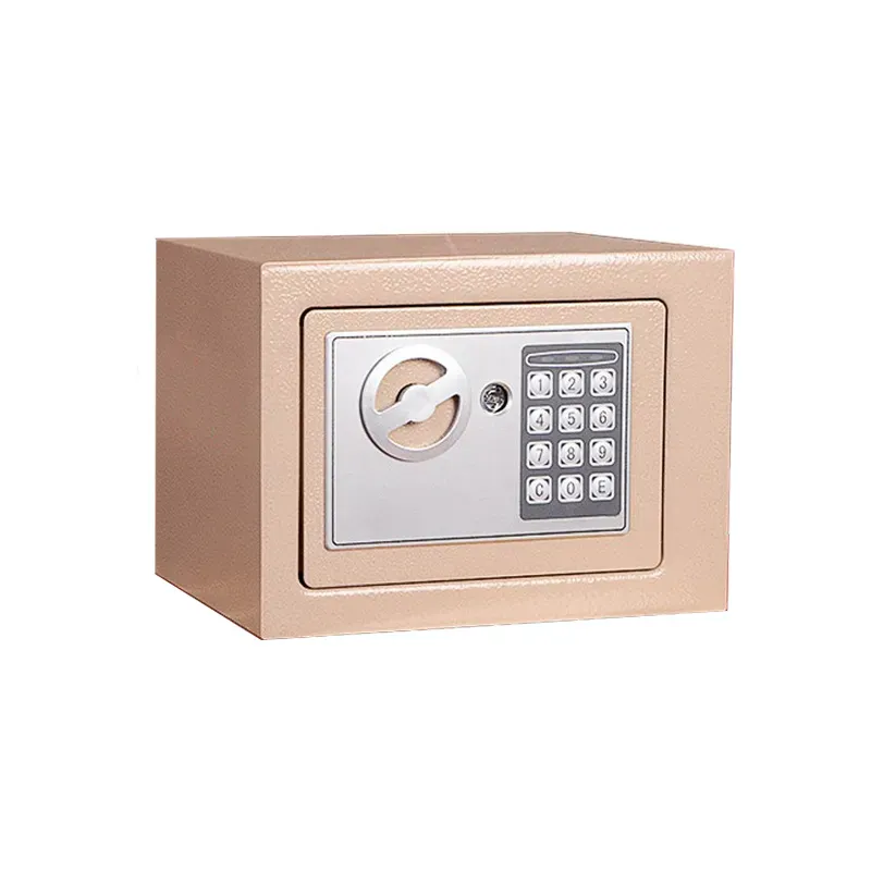 High-Capacity Steel Safe for 4 Pistols – Hotel & Household Use