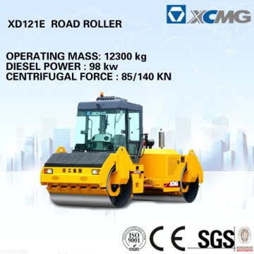 XCMG 12t vibratory road roller XD121E of 12t vibratory road roller
