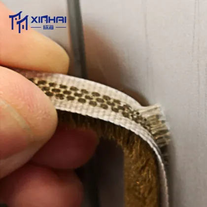 Flexible Dust Proof Adhesive Glass Door Weather Strip for Household Windows and Doors