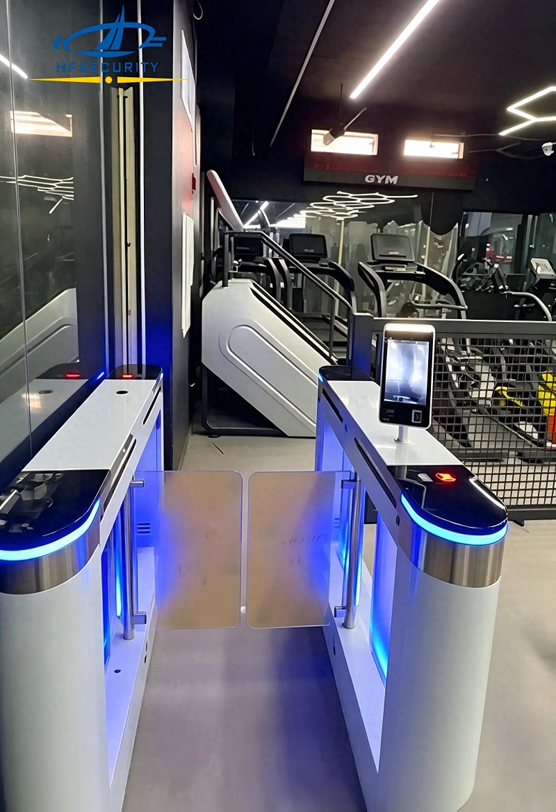 HFSecurity Swing Gate Attendance and Access Control Empowers Global Gyms, Redefining Member Access Standards