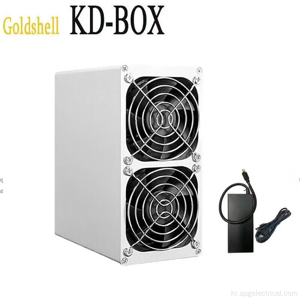KD Box 1.6T 205W Goldshell Kadena 채굴 기계