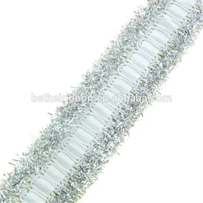 Factory antique ruffles ribbon net lace