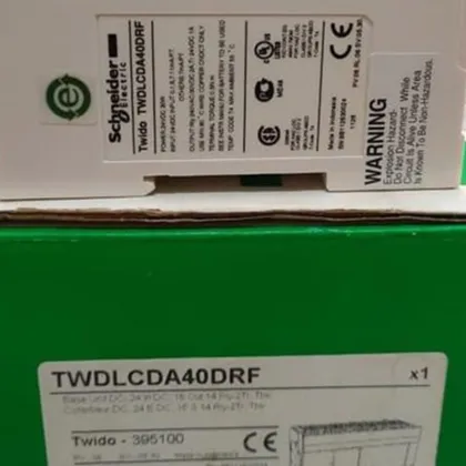 Compact Electrical PLC Controller: TWDLCDA40DRF Base Controller