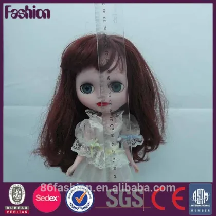 OEM fashion plastic doll, girls baby doll, kids toys doll