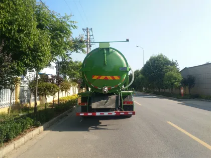 Dongfeng Huashen Sewage Suction Trucks for Sale